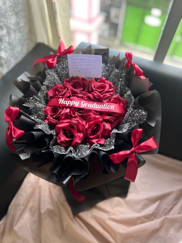 Round Rose Premium (Artificial flower)